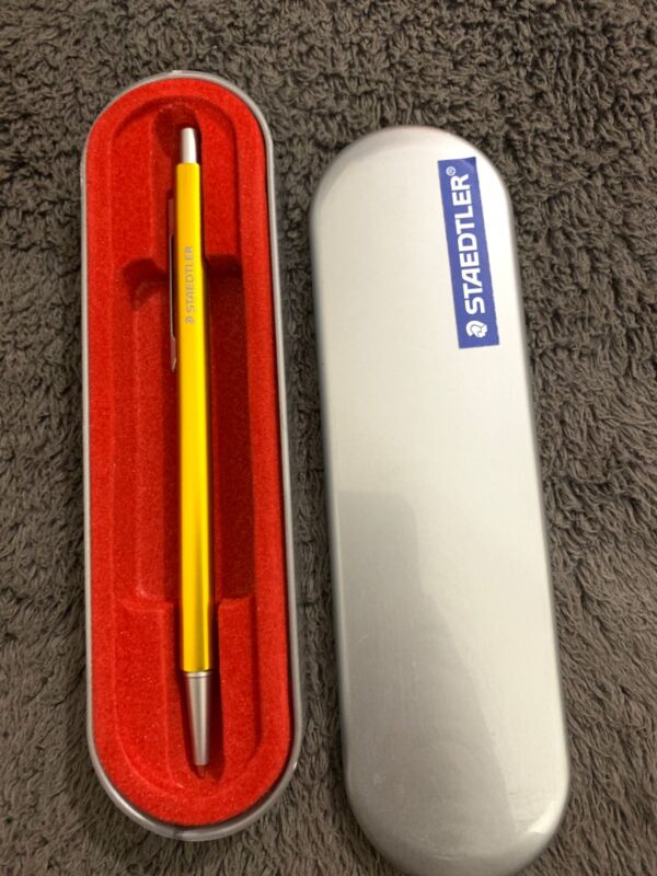 Staedtler Metallic Ballpoint Pen with Gift Tin Box / Case