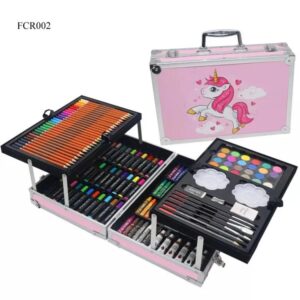 Premium 150-Piece Unicorn Art Set for Kids - All-in-One Drawing & Painting Kit